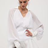 Mini Kleit Üksiku Lanterni Varrukaga