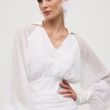 Mini Kleit Üksiku Lanterni Varrukaga