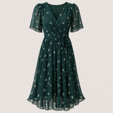 Eva Midi Kleit – Elegantne Ümbriklõige