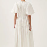 Fallingwater Ruffled Midi Dress