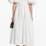 Fallingwater Ruffled Midi Dress