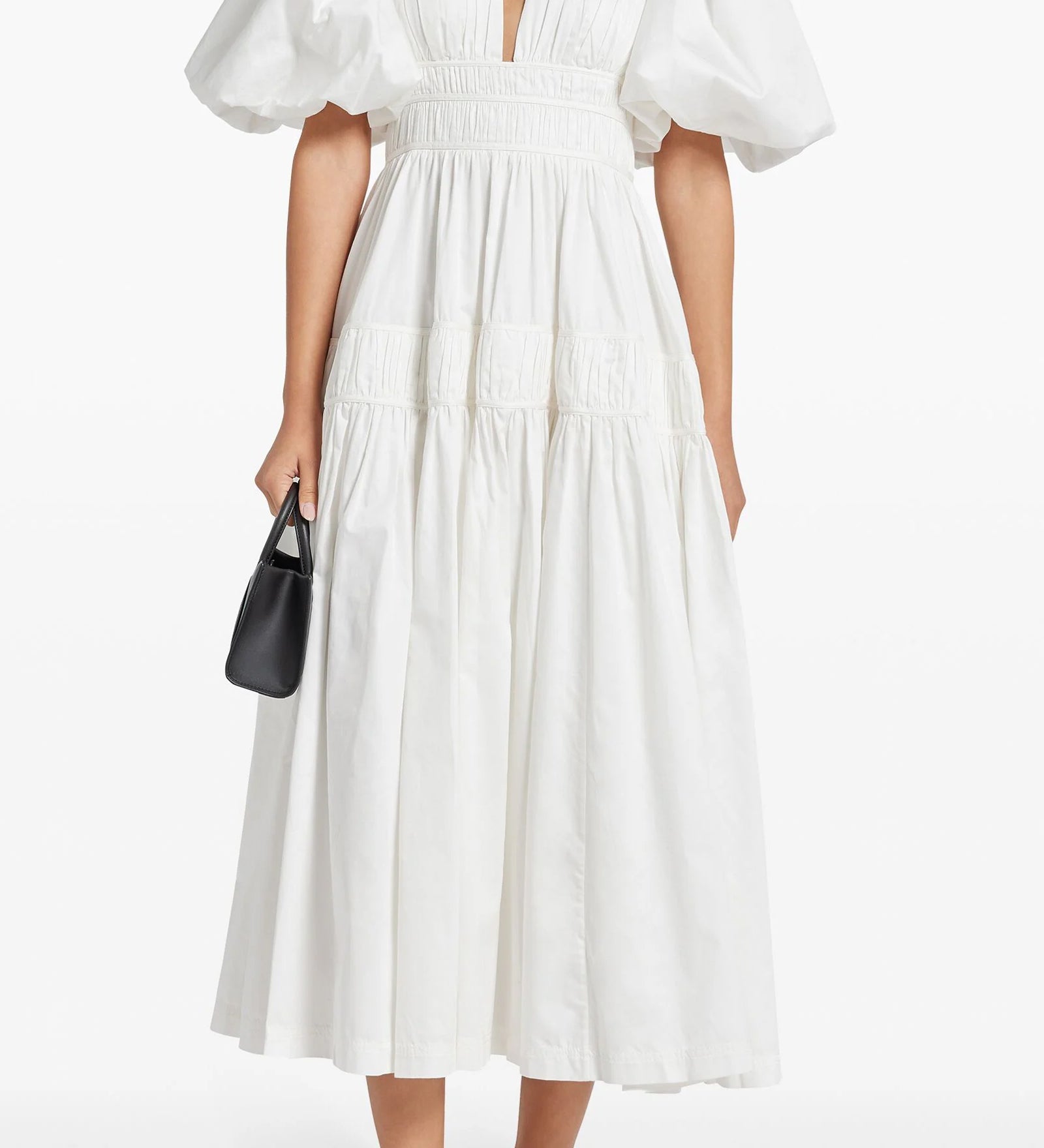 Fallingwater Ruffled Midi Dress