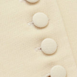 Klassikaline Peplum Jakk ja Lõhiku Midi Seelik Komplekt