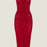 Diamante Rikkaliku Midi Dress