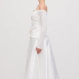 Maxi Kleid mit Arm-Panels