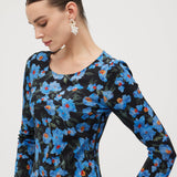 Lilleline Siid Midi Kleid