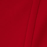 Punane Õlgadeta Mini Kleit Sõlmega