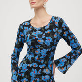 Lilleline Siid Midi Kleid