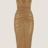 Diamante Rikkaliku Midi Dress