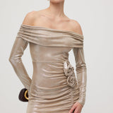 Mini Kleid mit Schulterdetails