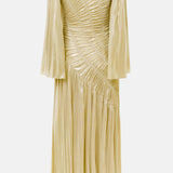 Metallic Maxi Dress