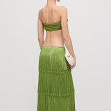 Roheline Bralette ja Kihtskirt Komplekt" could be rewritten as "Roheline Bralette ja Kihtskirt Set.