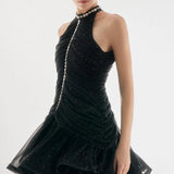 Kaunistustega mini kleit