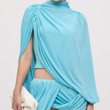 Asümmeetrilised Drapeeritud Mini Kleitide Komplekt