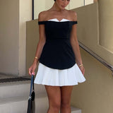 Chi Off-Shoulder Mini Dress