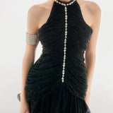 Kaunistustega mini kleit