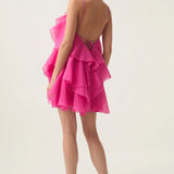 Halteri Layered Mini Dress