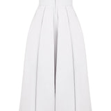 Ilma Rihmadeta Korsett Bodice Midi Kleit Valges