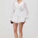 Mini Kleit Üksiku Lanterni Varrukaga