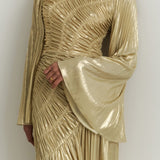 Metallic Maxi Dress
