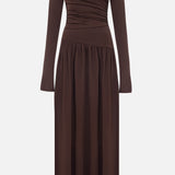 Ruffled Maxi Dress