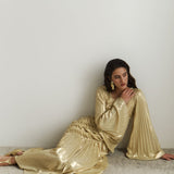 Metallic Maxi Dress