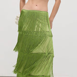 Roheline Bralette ja Kihtskirt Komplekt" could be rewritten as "Roheline Bralette ja Kihtskirt Set.