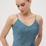 Polka Dot Print Midi Dress