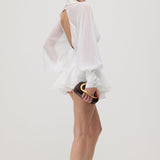 Mini Kleit Üksiku Lanterni Varrukaga