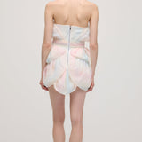 Mini Kleid mit Lillepungade Vikerkaare