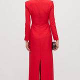 Maxi Kleid mit Herzdetails