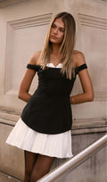 Chi Off-Shoulder Mini Dress