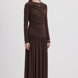 Ruffled Maxi Dress
