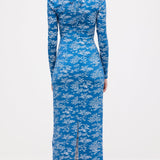 Lilleline Slim Split Midi Kleit