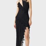 Asümmeetriline Üks Õlg Lõhnav Kleit