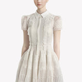 A-Line Kraega Tühi Midi Kleit