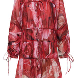 Mini Kleid mit Rüschendetails