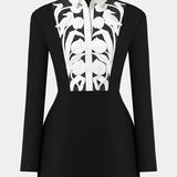 Must Lilleline Mini Kleit