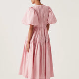 Fallingwater Ruffled Midi Dress
