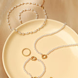 Helmed Pearl Bracelet