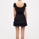 Varrukateta Kihtidega Rüüsitud Mini Kleit