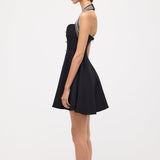 Mini Kleit Kootud Seljatu