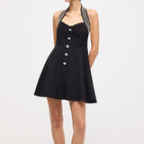 Mini Kleit Kootud Seljatu