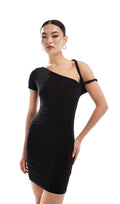 Must Bodycon Mini Kleid mit Gedrehtem Riemen