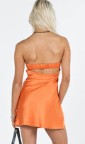 Phillipa Mini Dress in Orange