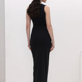 Ribbed Bodycon Midi Kleit