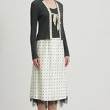 Polka Dot Midi Seelik