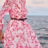 Printed Midi Dress