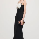 Lilleline Seljaauk Maxi Kleid mit Spaghetti-Trägern
