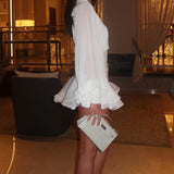 Mini Kleit Tugeva Lanterni Varrukaga